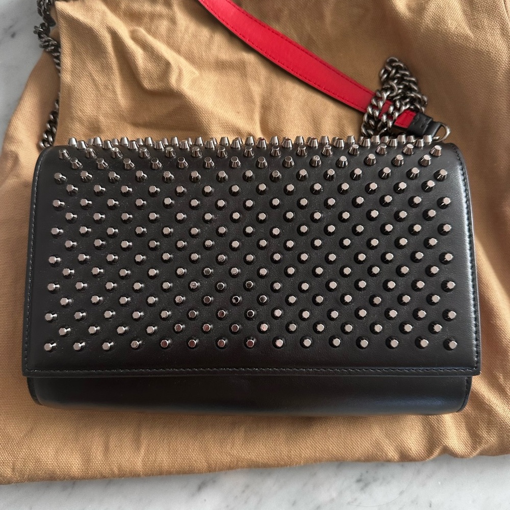 Christian Louboutin Paloma Clutch/Crossbody Purse